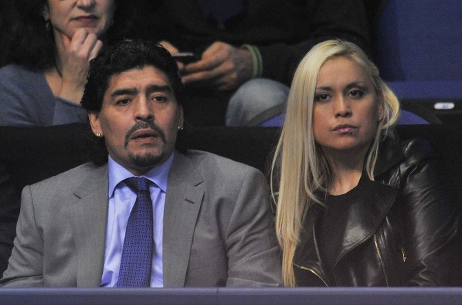 Maradona sa Veronikom Ohedom