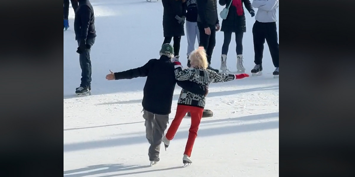 Para tancerzy na lodzie z Węgier wywołała ogromne emocje.