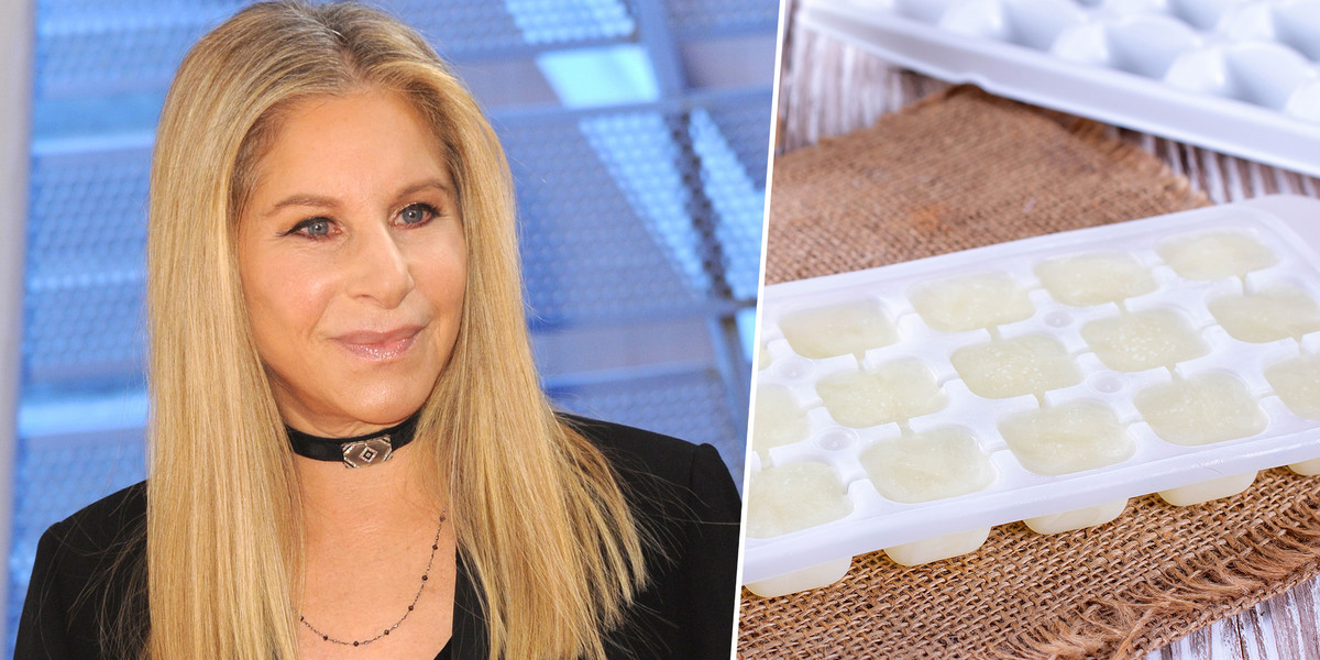 Barbra Streisand przyrządza te pomysłowe lody z mleka i pianek marshmallow.