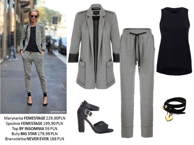 Sportowa elegancja. STYLIZACJE