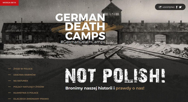 Strona germandeathcampsnotpolish.pl