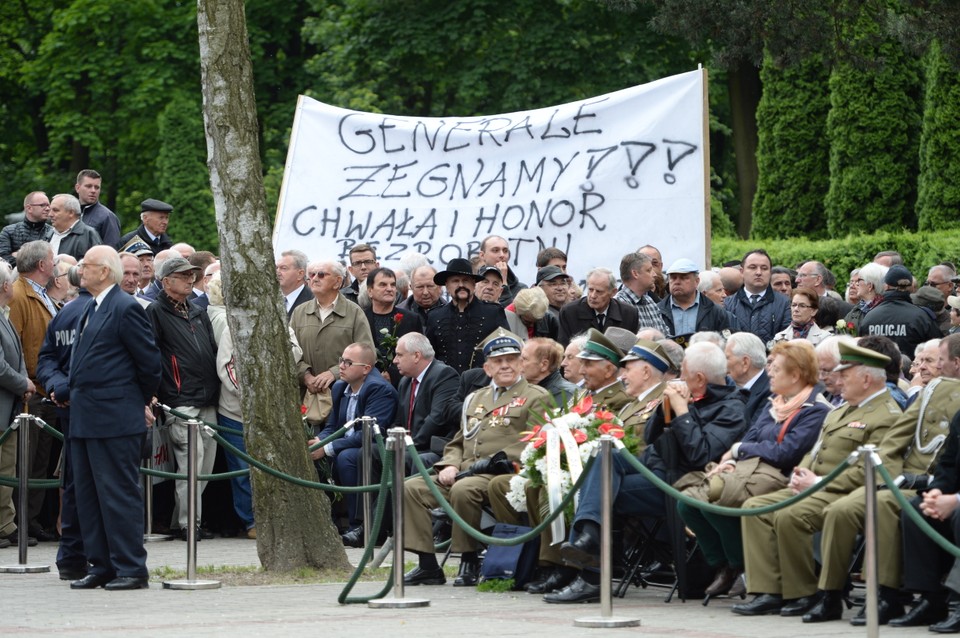 WARSZAWA POGRZEB GENERAŁA JARUZELSKIEGO (pogrzeb gen. Wojciecha Jaruzelskiego)