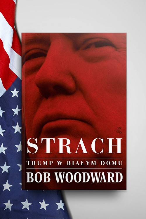 Okładka książki "Strach" Boba Woodwarda