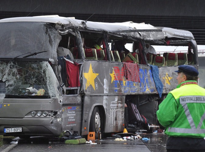 Wypadek polskiego autokaru. Są zabici i ranni