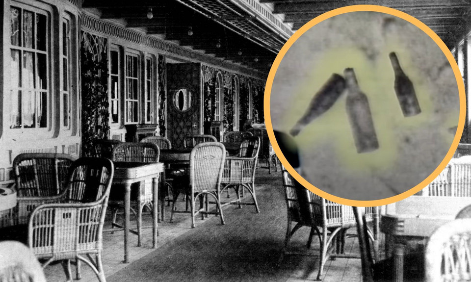 Zaopatrzenia jadalni i kawiarni na Titanicu nie powstydziłaby się luksusowa restauracja (Screen: YouTube/@CBS News)