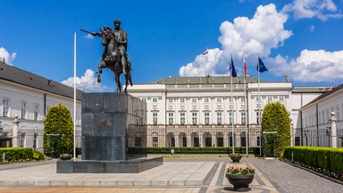 Incydent przed Pałacem Prezydenckim. Mężczyzna został zatrzymany