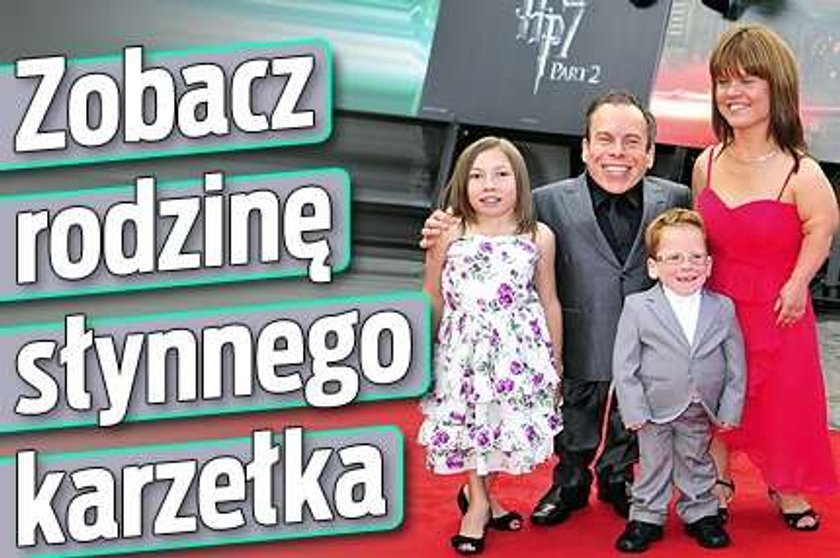 Oto rodzina słynnego karzełka