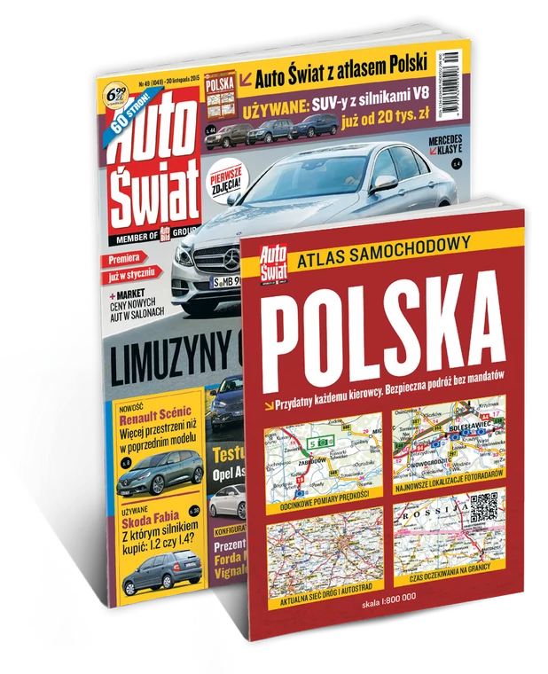 "Auto Świat" z atlasem samochodowym