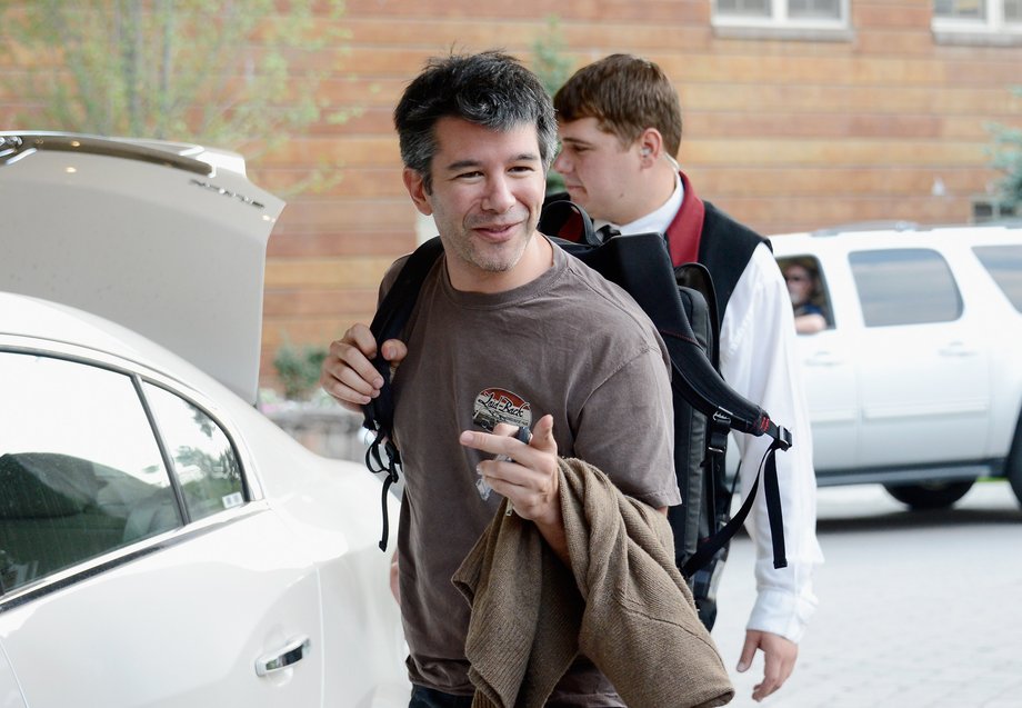 Travis Kalanick, współzałożyciel i prezes Ubera