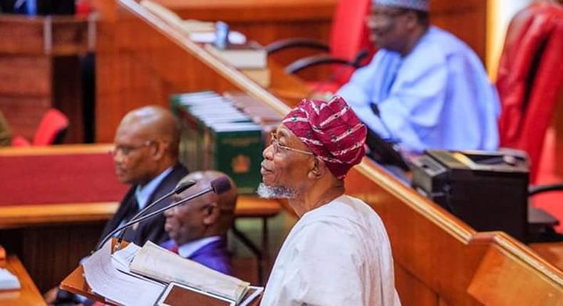 Aregbesola is Nigeria's Interior Minister (NASS media)