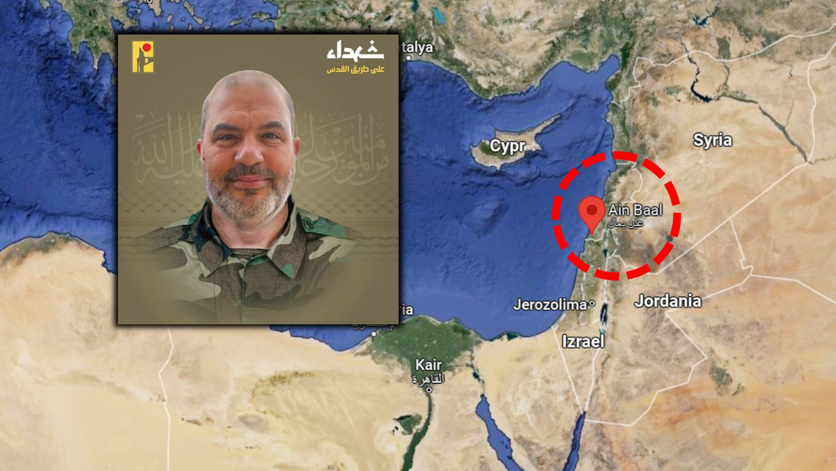 Izraelski atak dronami. Zginął jeden z dowódców Hezbollahu