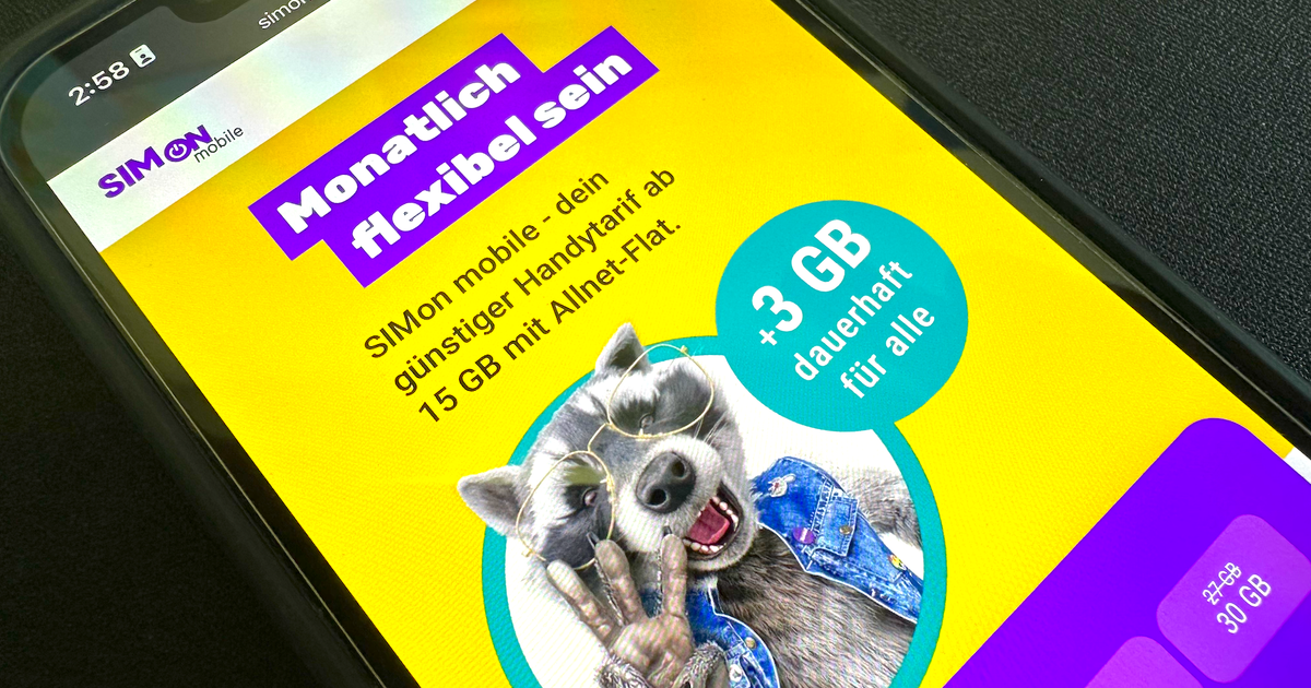 Simon Mobile'da yeni kodlar: Daha fazla veri hacmi veya daha az ödeme