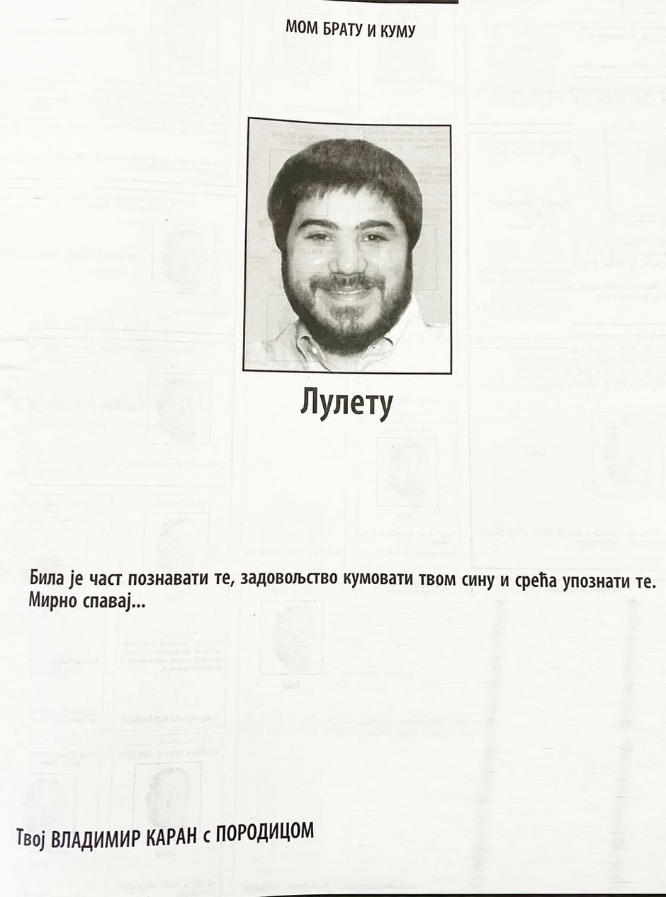 Novine pune čitulja posvećene Perenčeviću