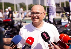 Skup SNS u Beogradu Miloš Vučević