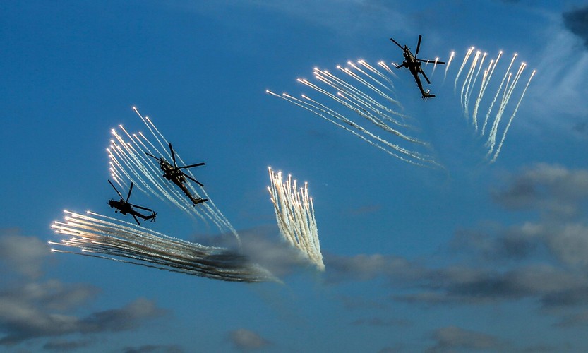 śmigłowce Mi-28 w akcji