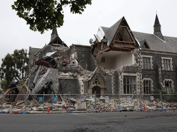 Po trzęsieniu ziemi w Christchurch