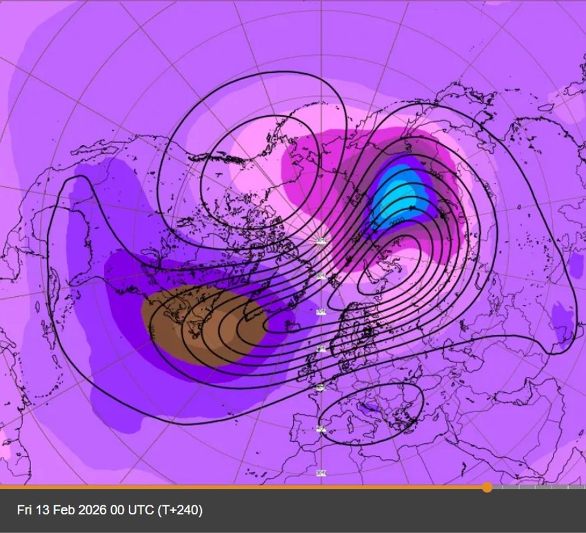 Do 15. februara se završava dislokacija i "cepanje" polarnog vrtloga
