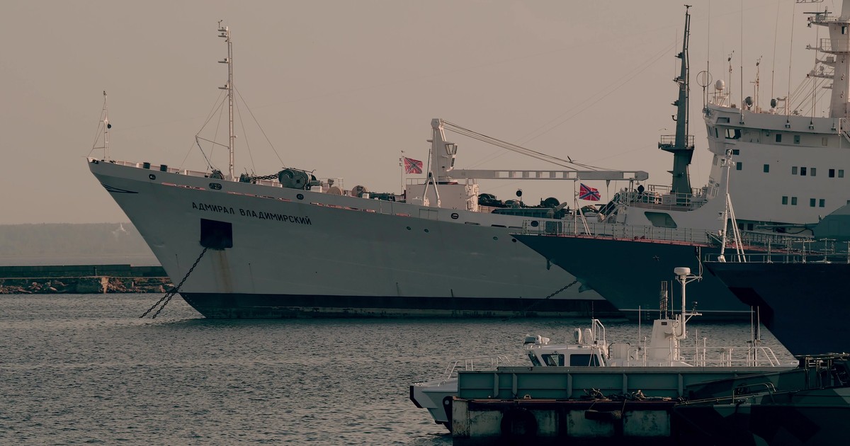 Russiske spøkelsesskip seiler i Østersjøen.  Hva gjør Putins folk?