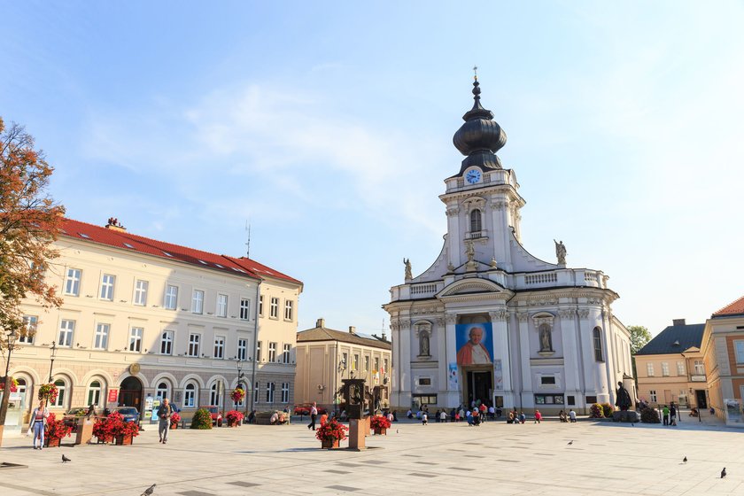 Wadowice. Bazylika Ofiarowania NMP