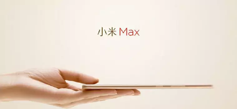 Xiaomi Mi Max jednak droższy niż plotkowano?