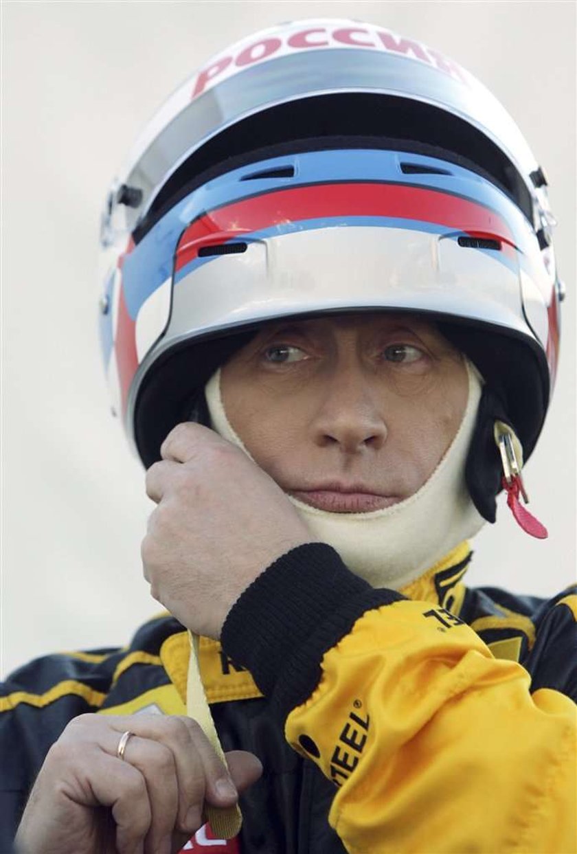 Władimir Putin, Formuła 1, bolid, auto, premier Rosji, Robert Kubica