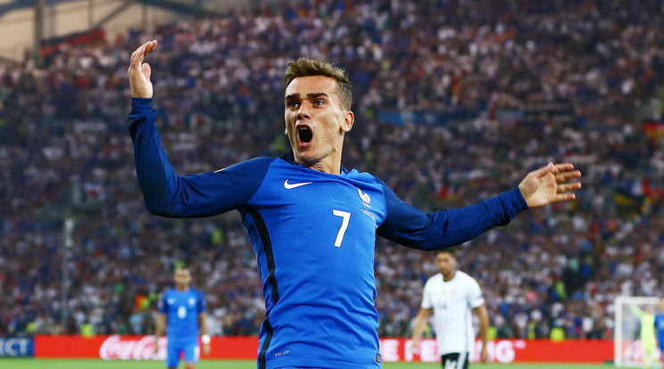 Antoine Griezmann gólöröme híressé vált a tornán /Fotó:AFP