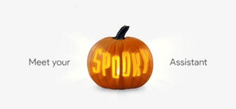 Google Assistant gotowy na Halloween
