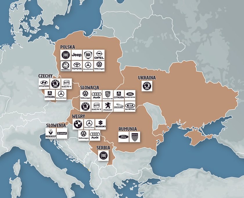 Europa Środkowa przyciąga inwestycje motoryzacyjne