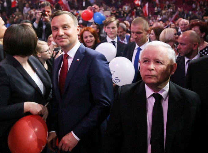 Andrzej Duda i Jarosław Kaczyński