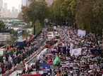 100,000 pro-Palestinian protesters in London demand ceasefire