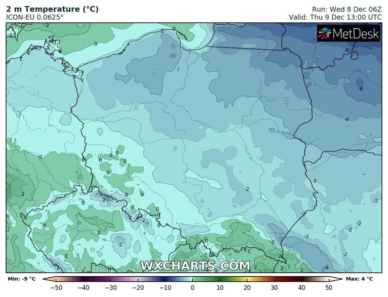 Temperatura wzrośnie