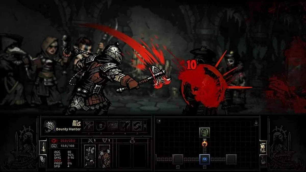 Mniej grindu oraz nowe klasy postaci w drodze do Darkest Dungeon