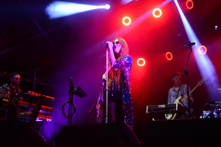 Ania Rusowicz wraz z projektem Nixes na koncercie Męskie Granie 2018. Warszawa 2018.08.20