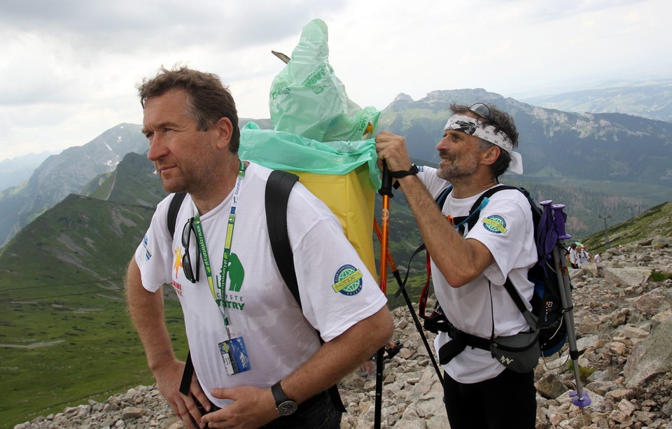 ZAKOPANE AKCJA NAJWIĘKSZE SPRZĄTANIE TATR