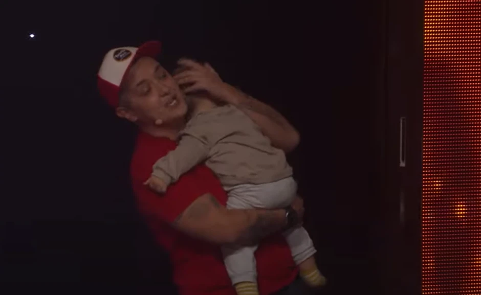 Marija Šerifović dovela sina na snimanje