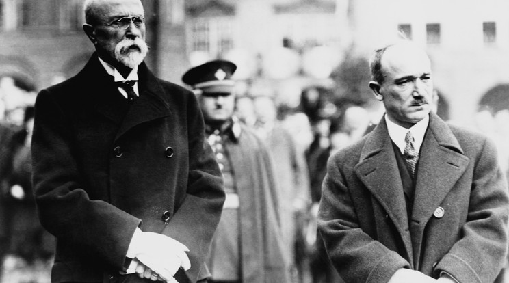 Masaryk (balra) és Benes célja az ország kivéreztetése volt /Fotó: Getty Images