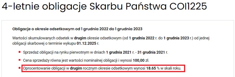 W drugim roku oszczędzania premier Mateusz Morawiecki może liczyć na odsetki w wysokości 18,65 proc.