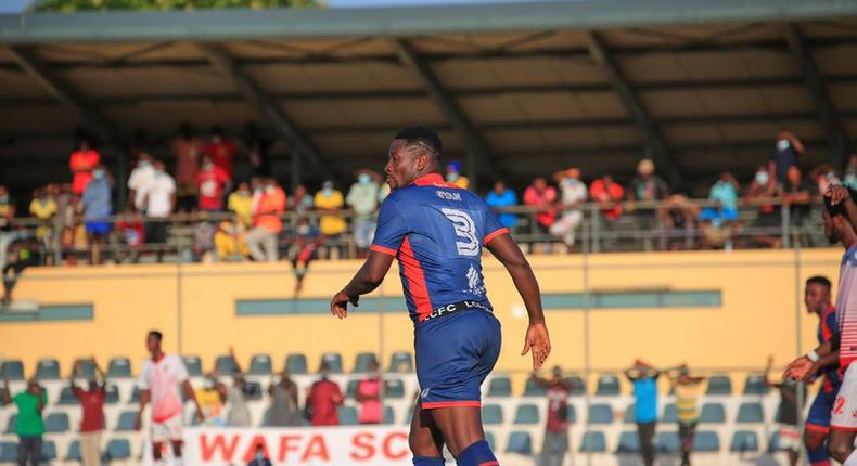 Asamoah Gyan subbed off after just 33 minutes in first start for Legon Cities