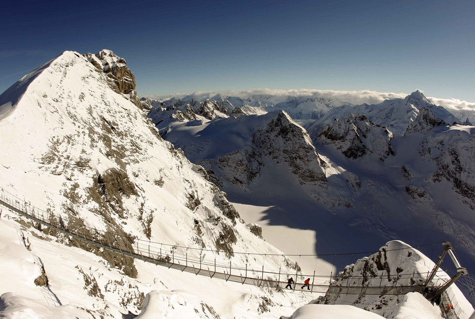 Szwajcaria - Titlis Cliff Walk