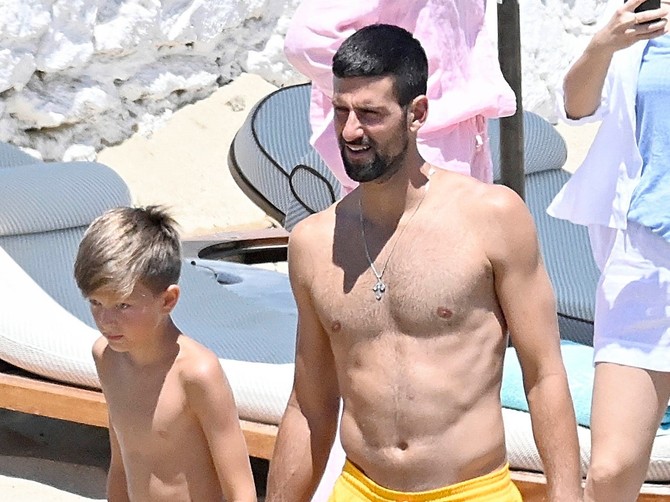 Novak i Stefan Đoković