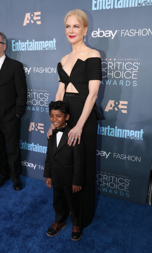 Nicole Kidman i Sunny Pawar na gali Critics' Choice Awards