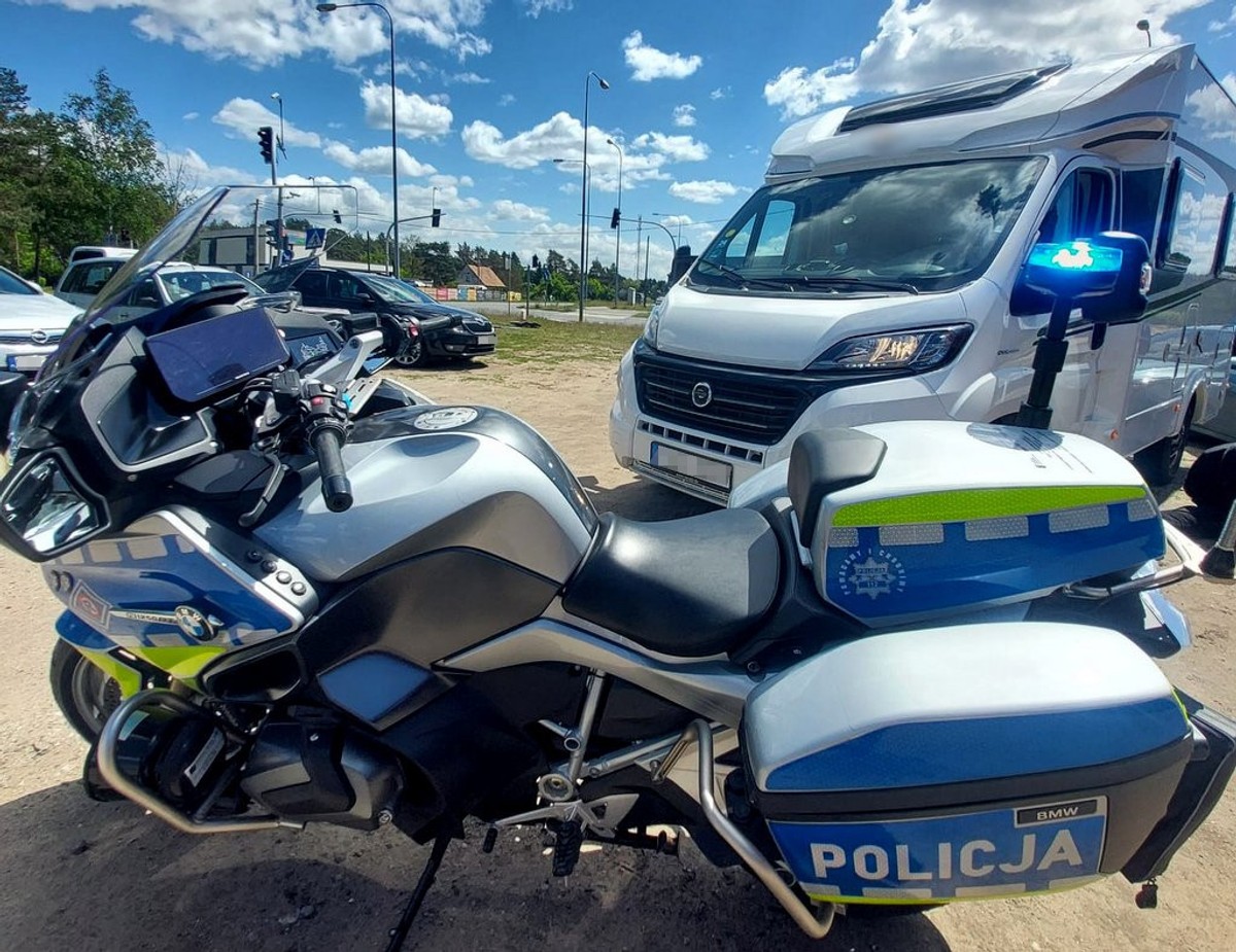 Bydgoszcz police detained Lithuanian, who stole a motorhome in Germany