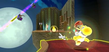 Screen z gry "Super Mario Galaxy 2"