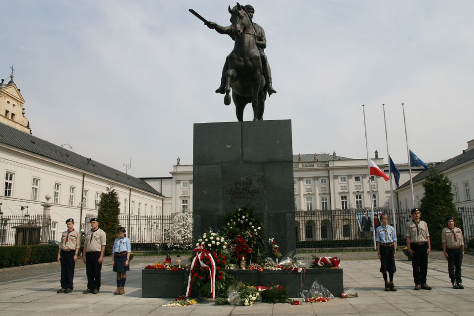 WARSZAWA PARA PREZYDENCKA TRUMNY