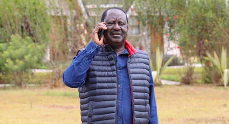 ODM party leader Raila Odinga