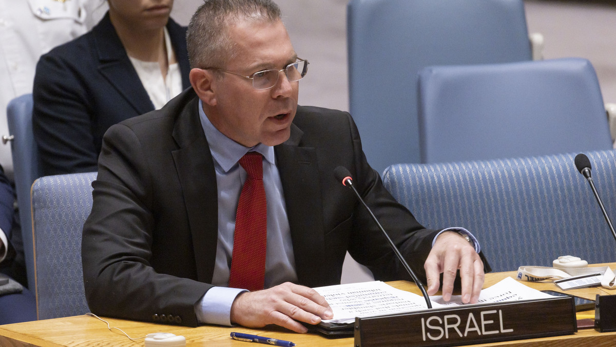 Ambasador Izraela nie krył goryczy. "To czarny dzień dla ONZ i ludzkości"