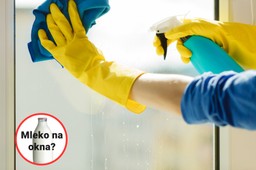 wyrzuć chemię do kosza. twoje okna zajaśnieją od octu, cytryny i... mleka