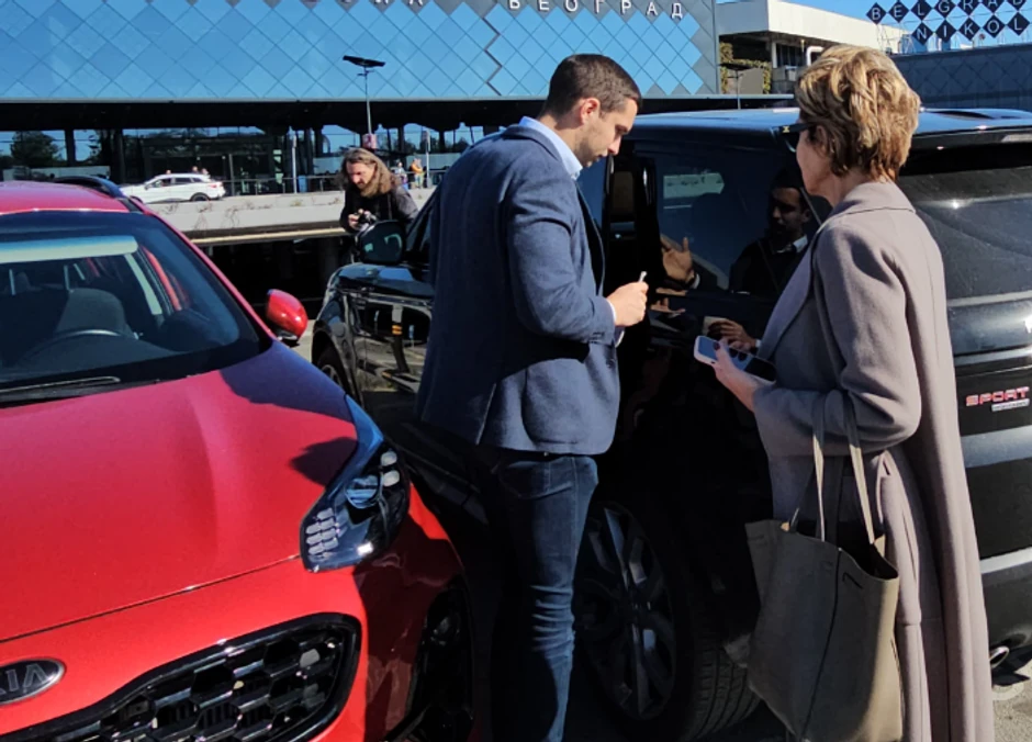 Roditelji Ane Ivanović sa sinom i snajkom