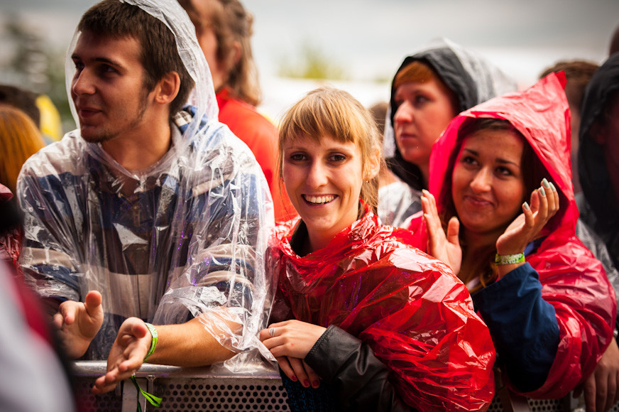 Coke Live Music Festival 2012 - publiczność (fot. Monika Stolarska / Onet)