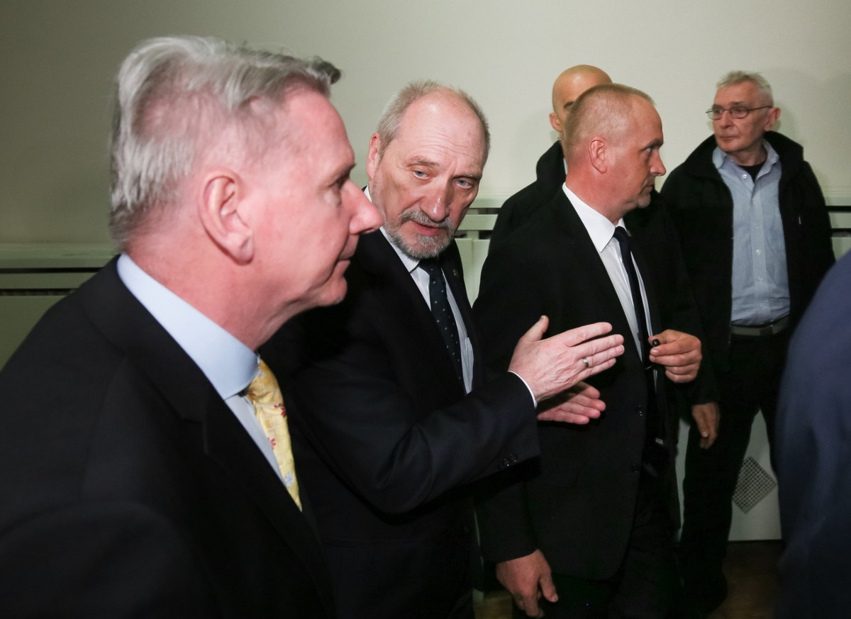 Minister obrony narodowej Antoni Macierewicz